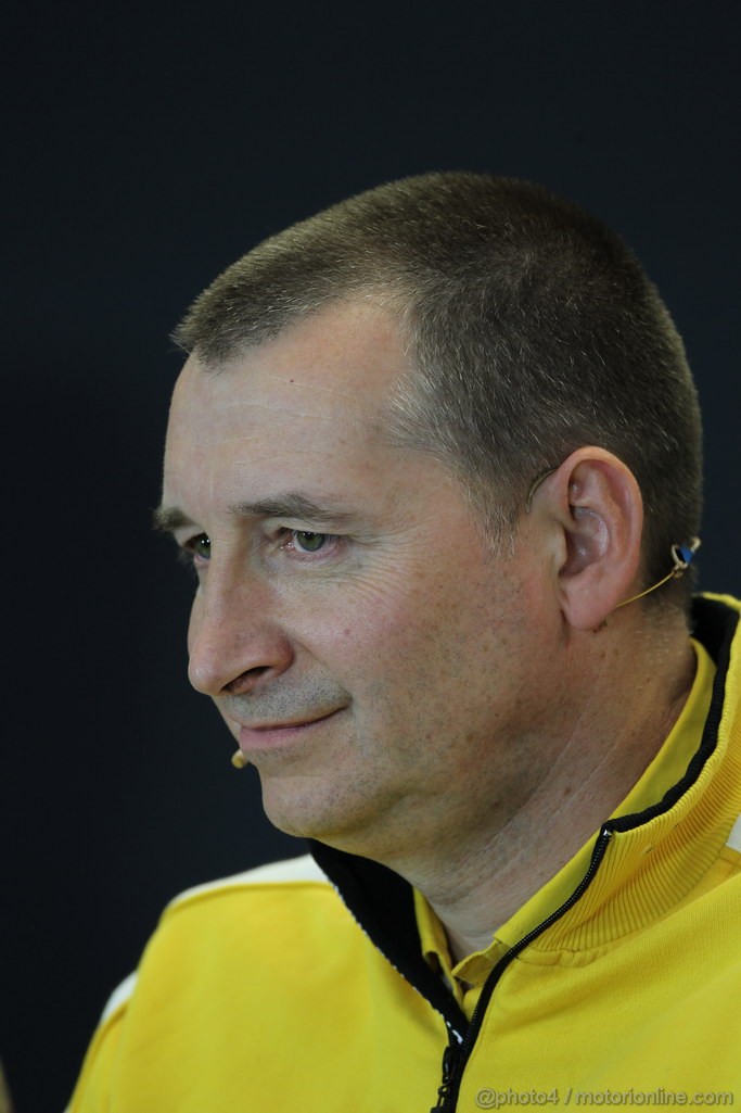 GP USA, 15.11.2013- Conferenza Stampa, Rob White (GBR) Renault Sport Deputy Managing Director (Technical) 