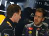 GP USA, 15.11.2013- Free Practice 1, Christian Horner (GBR), Red Bull Racing, Sporting Director e Sebastian Vettel (GER) Red Bull Racing RB9 