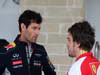 GP USA, 15.11.2013- Free Practice 1, Mark Webber (AUS) Red Bull Racing RB9 e Fernando Alonso (ESP) Ferrari F138 
