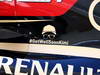 GP USA, 15.11.2013- Free Practice 1, A message to Kimi Raikkonen (FIN) Lotus F1 Team E21