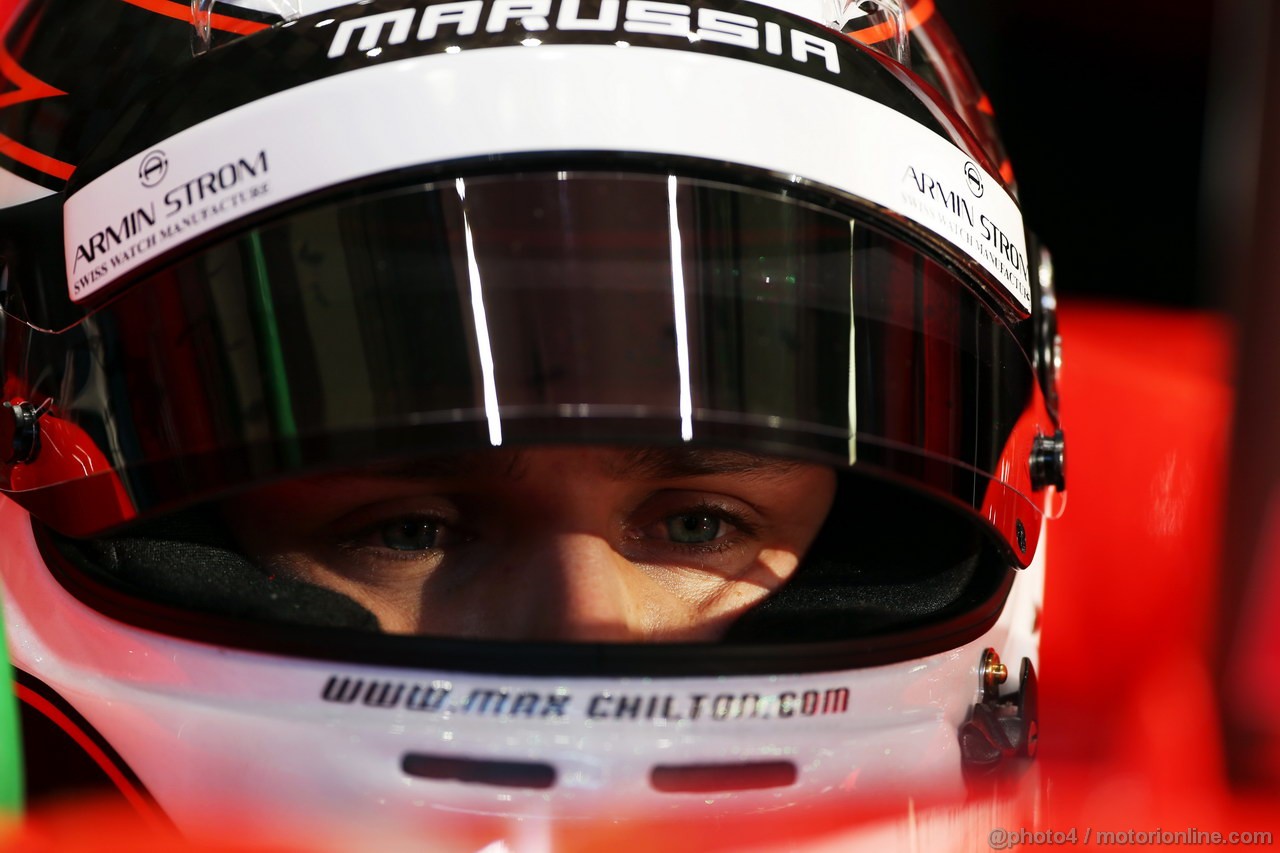 JEREZ TEST FEBBRAIO 2013, Max Chilton (GBR) Marussia F1 Team MR02.
07.02.2013. 