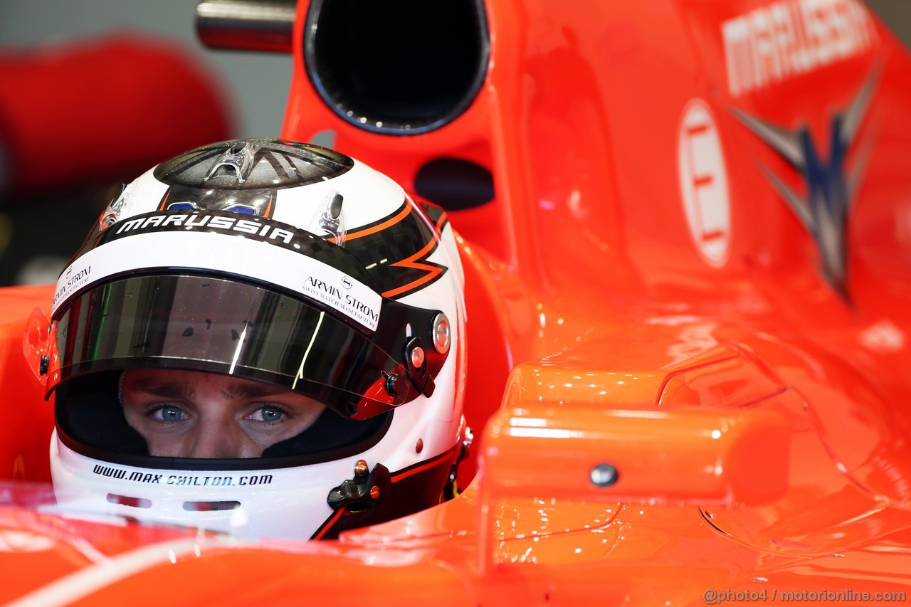 JEREZ TEST FEBBRAIO 2013, Max Chilton (GBR) Marussia F1 Team MR02.
07.02.2013. 