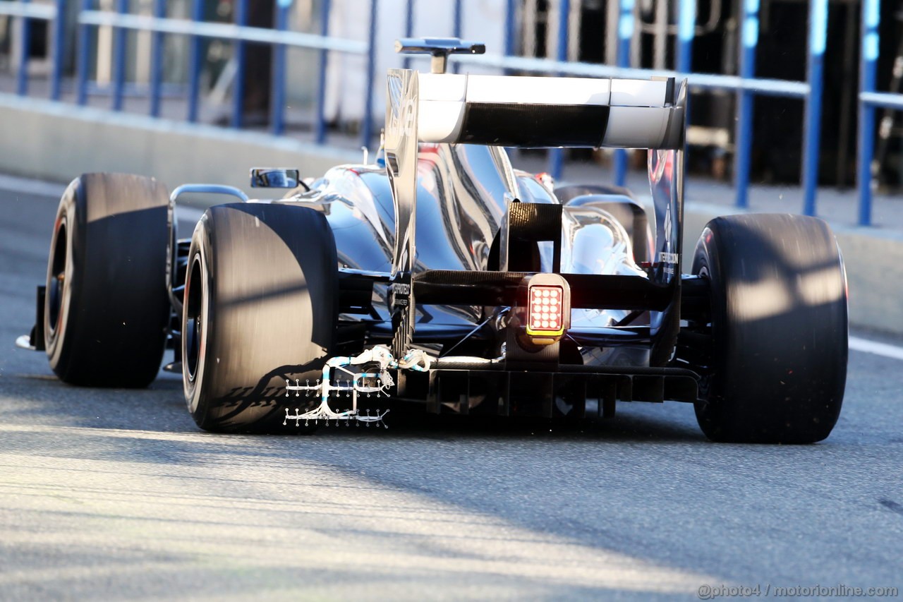 JEREZ TEST FEBBRAIO 2013, Esteban Gutierrez (MEX) Sauber C32 running sensor equipment.
07.02.2013. 