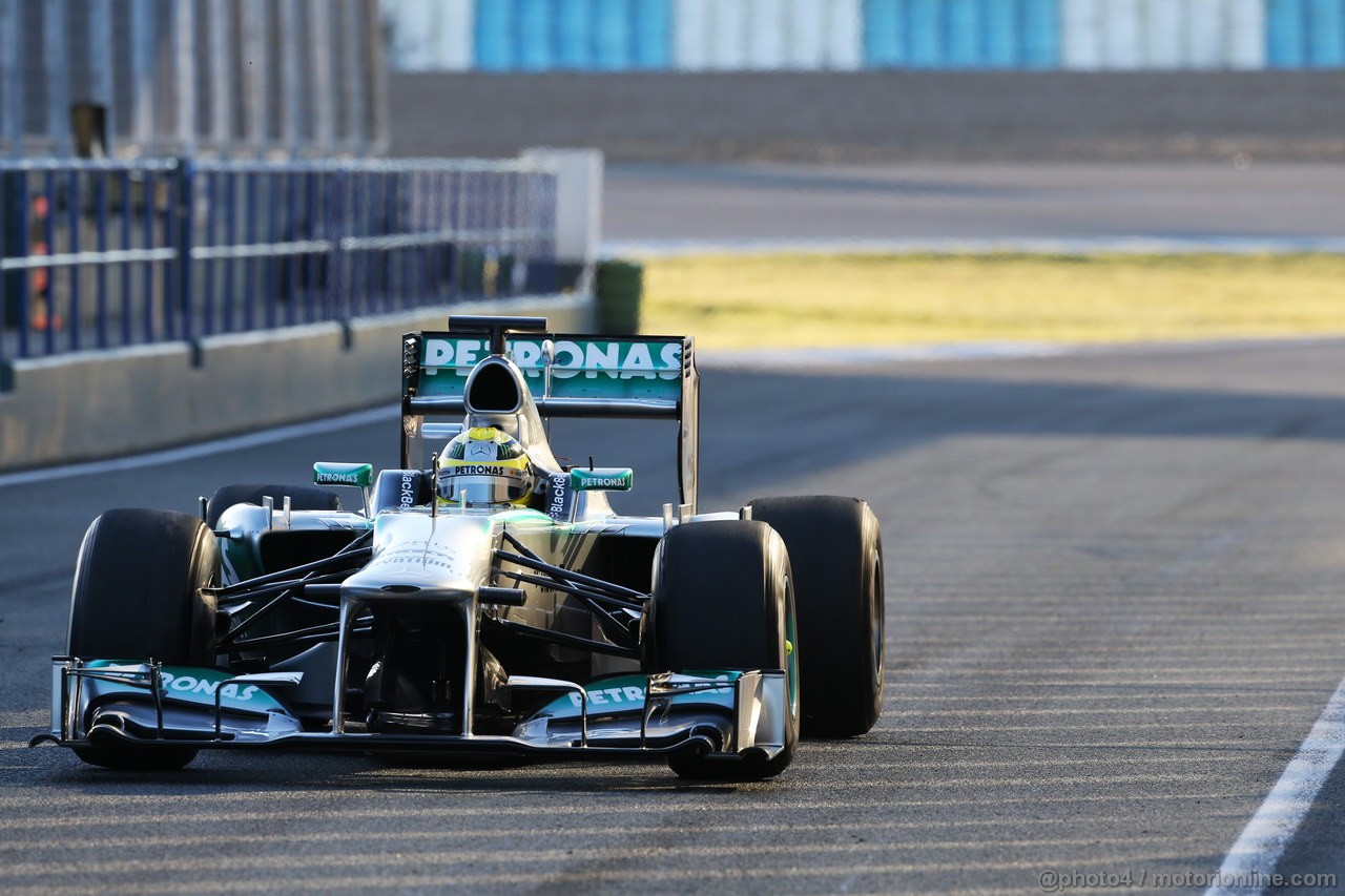 JEREZ TEST FEBBRAIO 2013, Nico Rosberg (GER) Mercedes AMG F1 W04.
07.02.2013. 