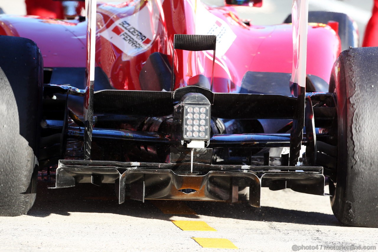 JEREZ TEST FEBBRAIO 2013, Ferrari F138 rear diffuser.
07.02.2013. 