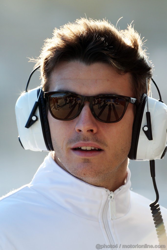 JEREZ TEST FEBBRAIO 2013, Jules Bianchi (FRA) Sahara Force India F1.
07.02.2013. 