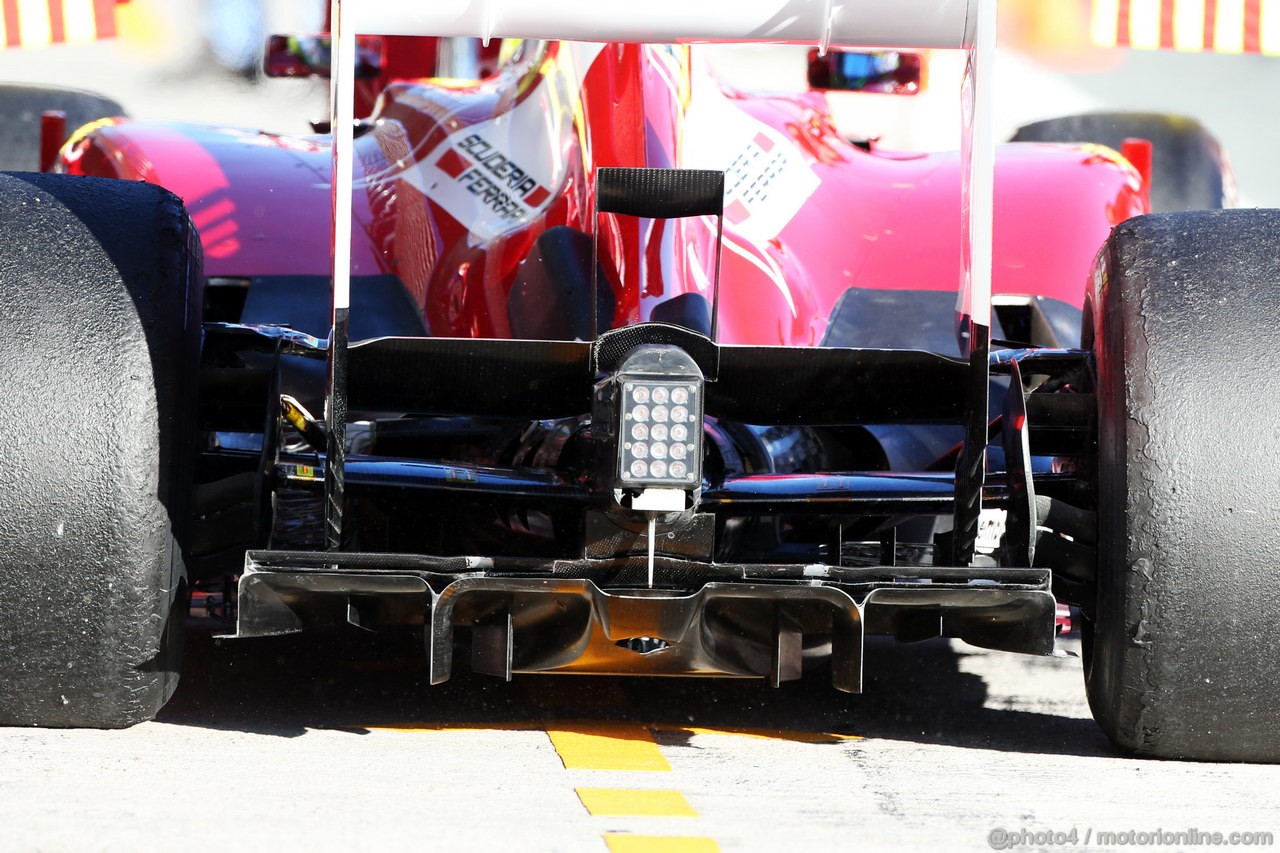 JEREZ TEST FEBBRAIO 2013, Felipe Massa (BRA) Ferrari F138 rear diffuser.
07.02.2013. 