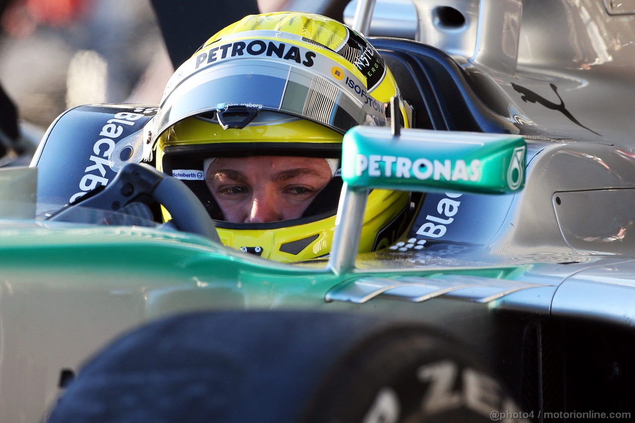 JEREZ TEST FEBBRAIO 2013, Nico Rosberg (GER) Mercedes AMG F1 W04.
07.02.2013. 