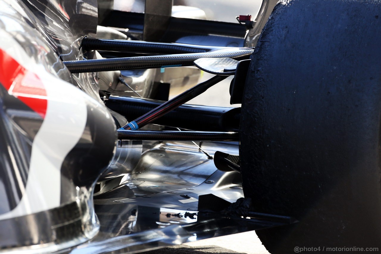 JEREZ TEST FEBBRAIO 2013, Sauber C32 rear suspension detail.
07.02.2013. 