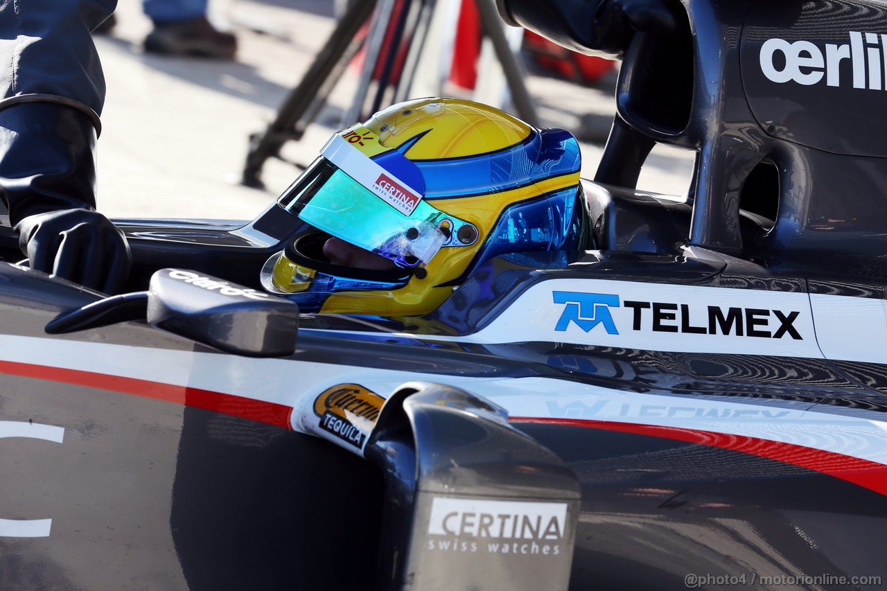 JEREZ TEST FEBBRAIO 2013, Esteban Gutierrez (MEX) Sauber C32.
07.02.2013. 