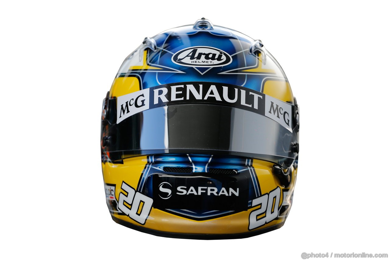 JEREZ TEST FEBBRAIO 2013, The helmet of Charles Pic (FRA) Caterham.
07.02.2013. 