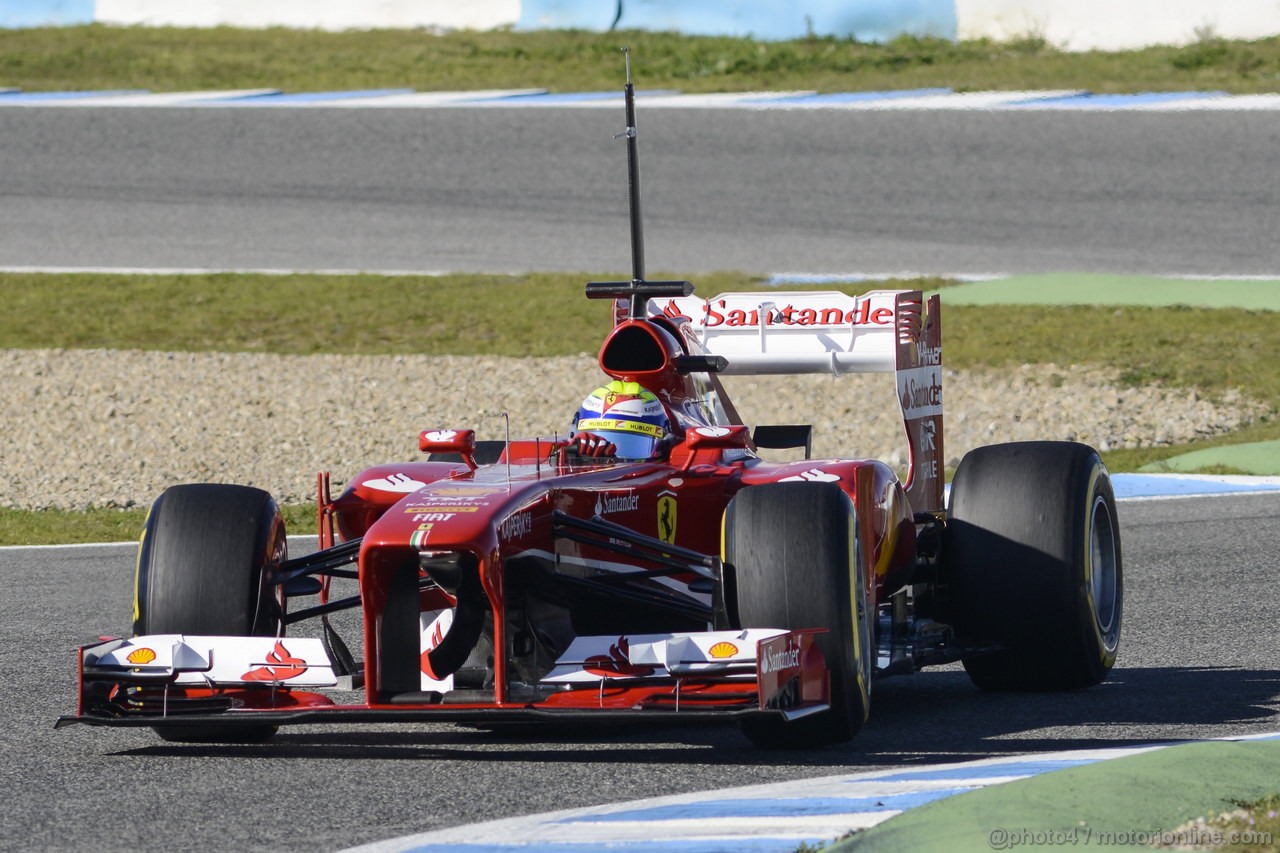 JEREZ TEST FEBBRAIO 2013, Felipe Massa (BRA) Ferrari F138.
07.02.2013. 