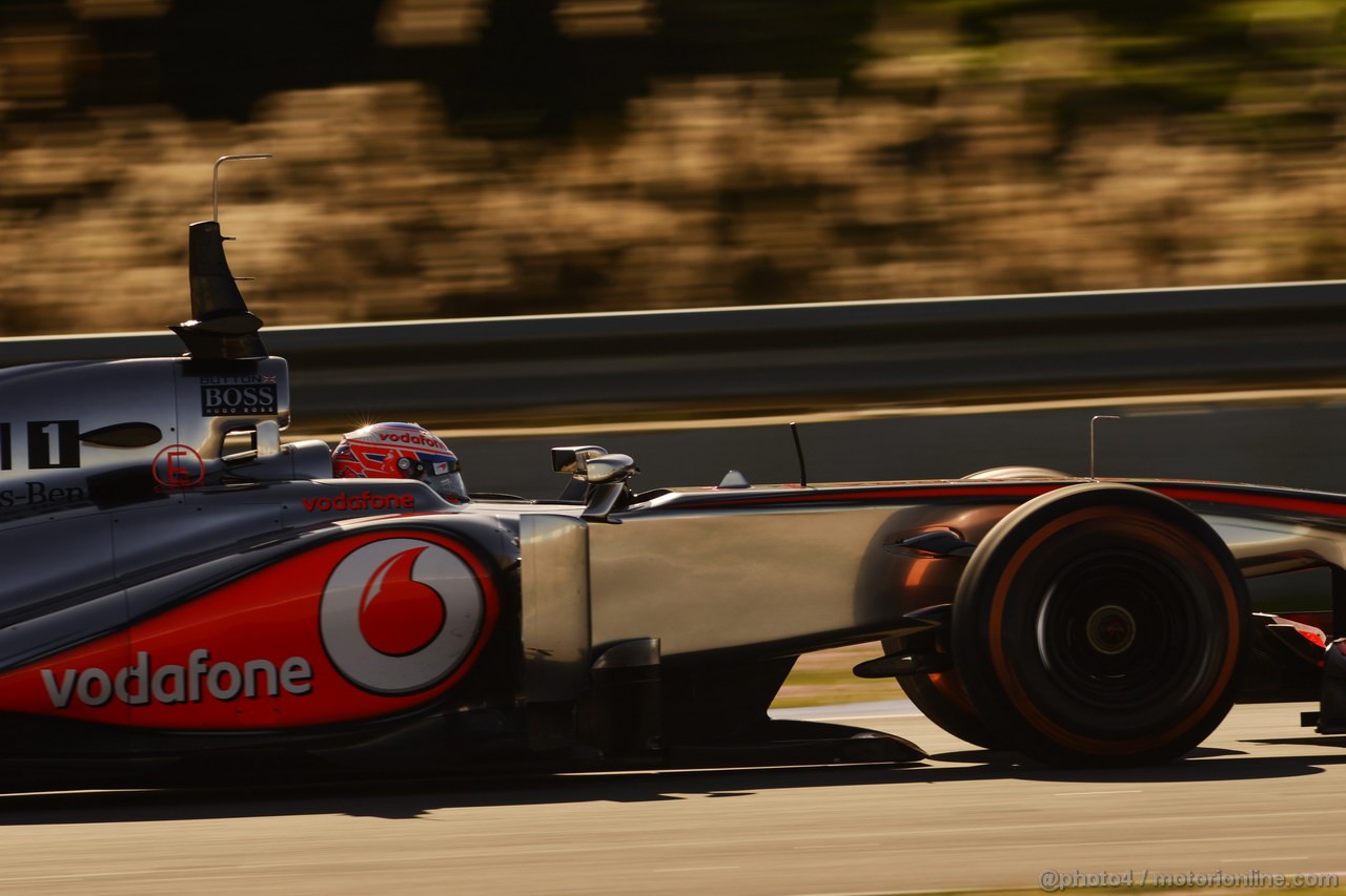 JEREZ TEST FEBBRAIO 2013, Jenson Button (GBR) McLaren MP4-28.
07.02.2013. 