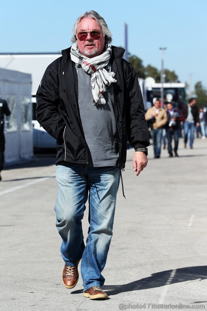 JEREZ TEST FEBBRAIO 2013, Keke Rosberg (FIN).
07.02.2013. 
