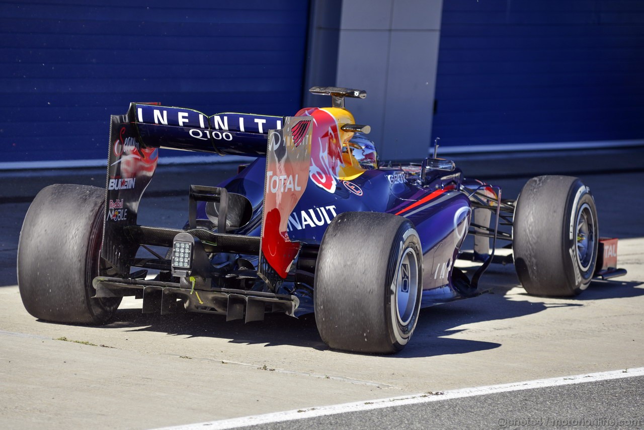 JEREZ TEST FEBBRAIO 2013, Sebastian Vettel (GER) Red Bull Racing RB9.
07.02.2013. 