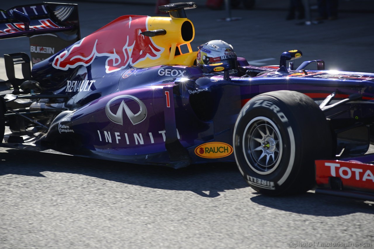 JEREZ TEST FEBBRAIO 2013, Sebastian Vettel (GER) Red Bull Racing RB9.
07.02.2013. 