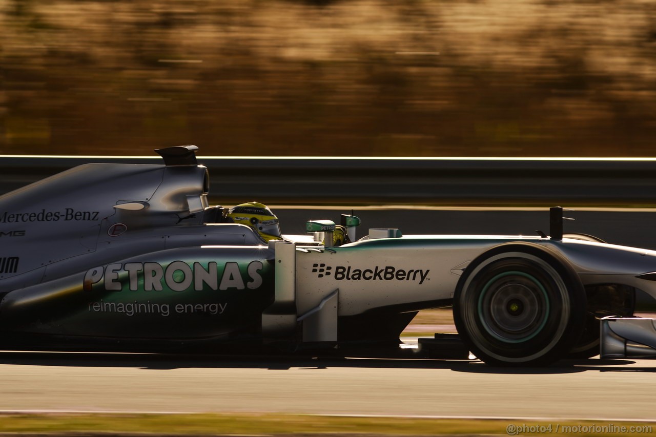 JEREZ TEST FEBBRAIO 2013, Nico Rosberg (GER) Mercedes AMG F1 W04.
07.02.2013. 