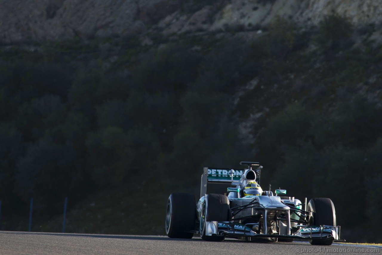 JEREZ TEST FEBBRAIO 2013, Nico Rosberg (GER) Mercedes AMG F1 W04.
07.02.2013. 