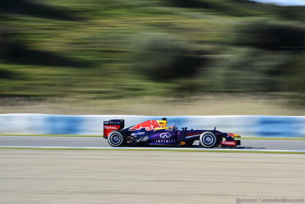 JEREZ TEST FEBBRAIO 2013, Sebastian Vettel (GER) Red Bull Racing RB9.
07.02.2013. 