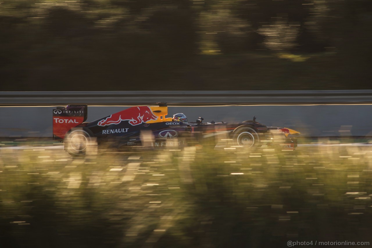 JEREZ TEST FEBBRAIO 2013, Sebastian Vettel (GER) Red Bull Racing RB9.
07.02.2013. 