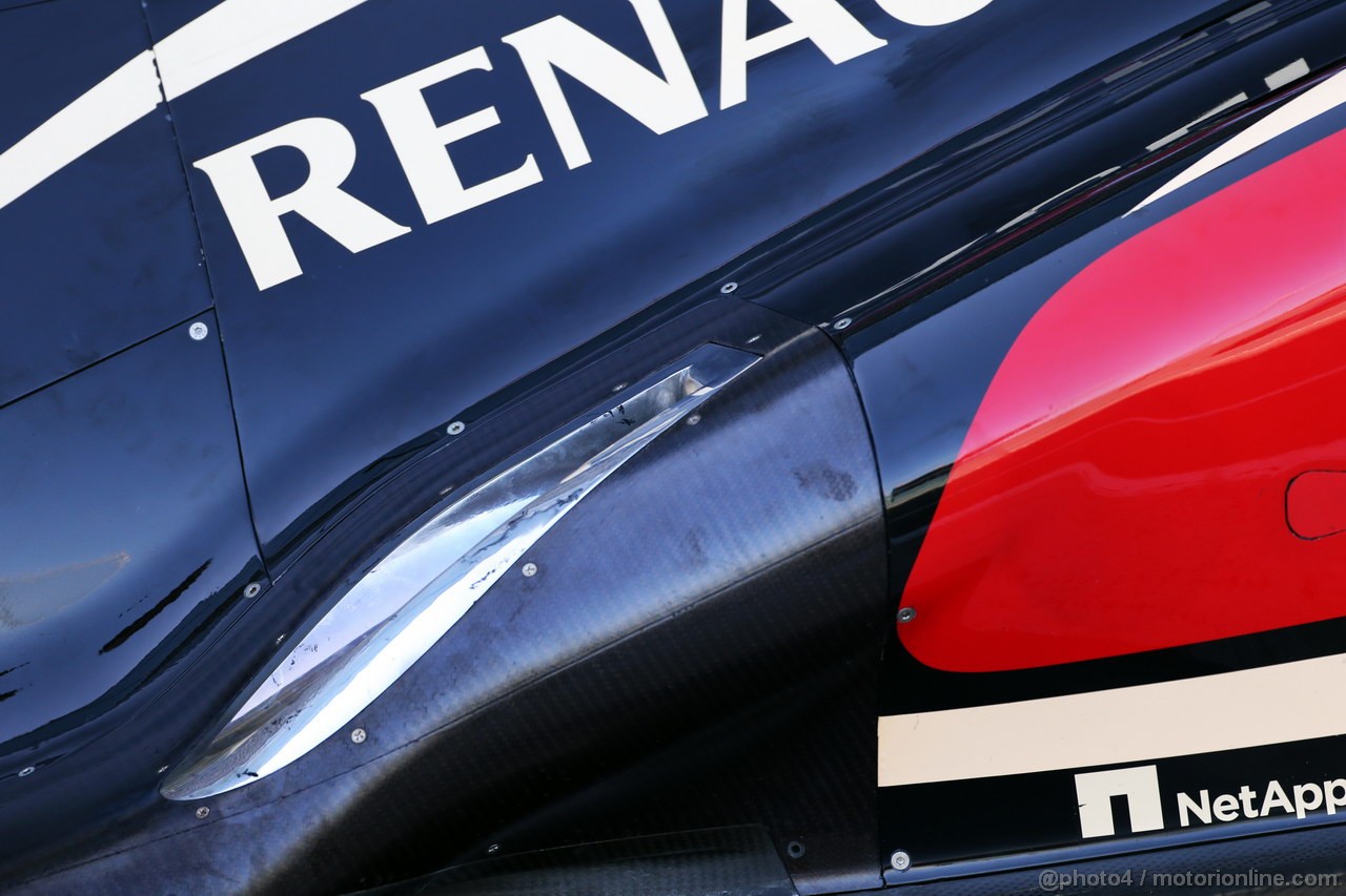 JEREZ TEST FEBBRAIO 2013, Lotus F1 E21 exhaust.
07.02.2013. 