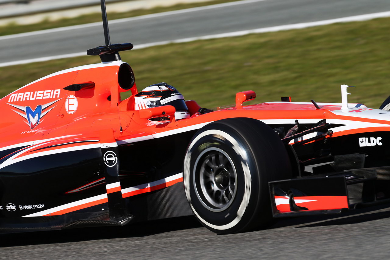JEREZ TEST FEBBRAIO 2013, Max Chilton (GBR) Marussia F1 Team MR02.
07.02.2013. 