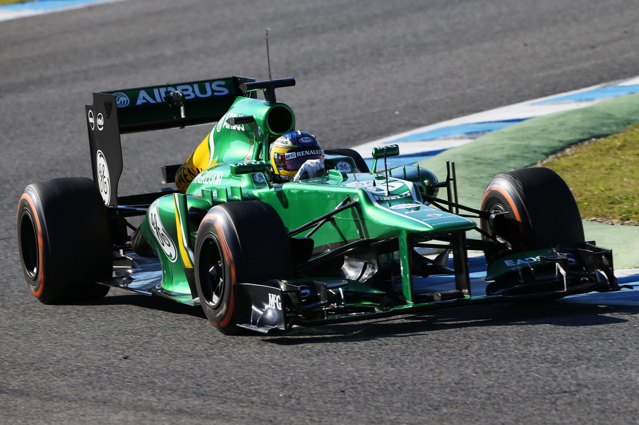 JEREZ TEST FEBBRAIO 2013, Giedo van der Garde (NLD) Caterham CT03.
07.02.2013. 