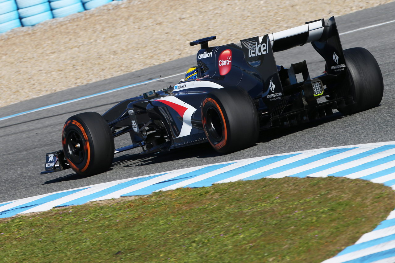 JEREZ TEST FEBBRAIO 2013, Esteban Gutierrez (MEX) Sauber C32.
07.02.2013. 