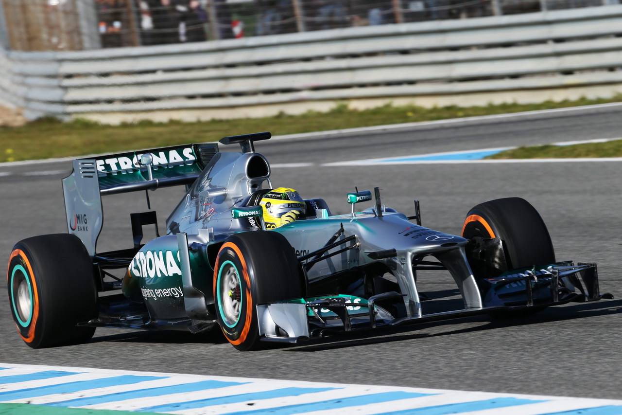 JEREZ TEST FEBBRAIO 2013, Nico Rosberg (GER) Mercedes AMG F1 W04.
07.02.2013. 