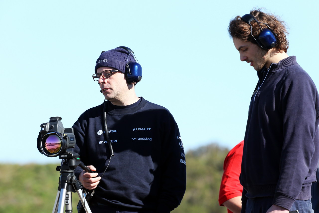 JEREZ TEST FEBBRAIO 2013, Williams team out on track.
07.02.2013. 