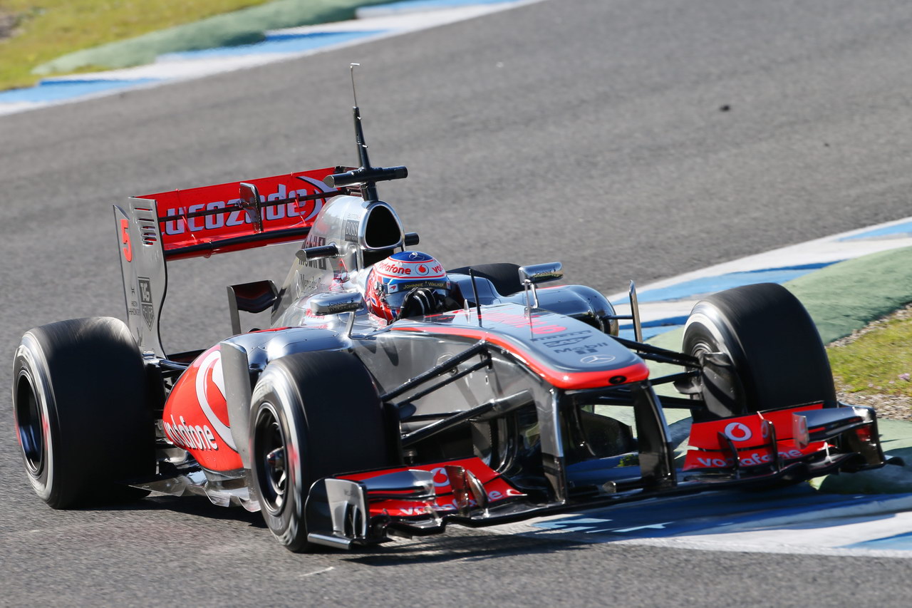 JEREZ TEST FEBBRAIO 2013, Jenson Button (GBR) McLaren MP4-28.
07.02.2013. 
