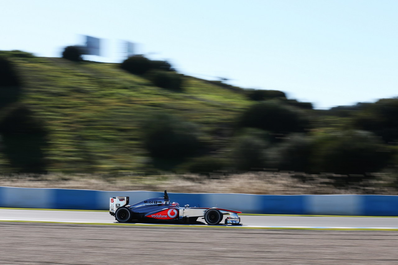 JEREZ TEST FEBBRAIO 2013, Jenson Button (GBR) McLaren MP4-28.
07.02.2013. 