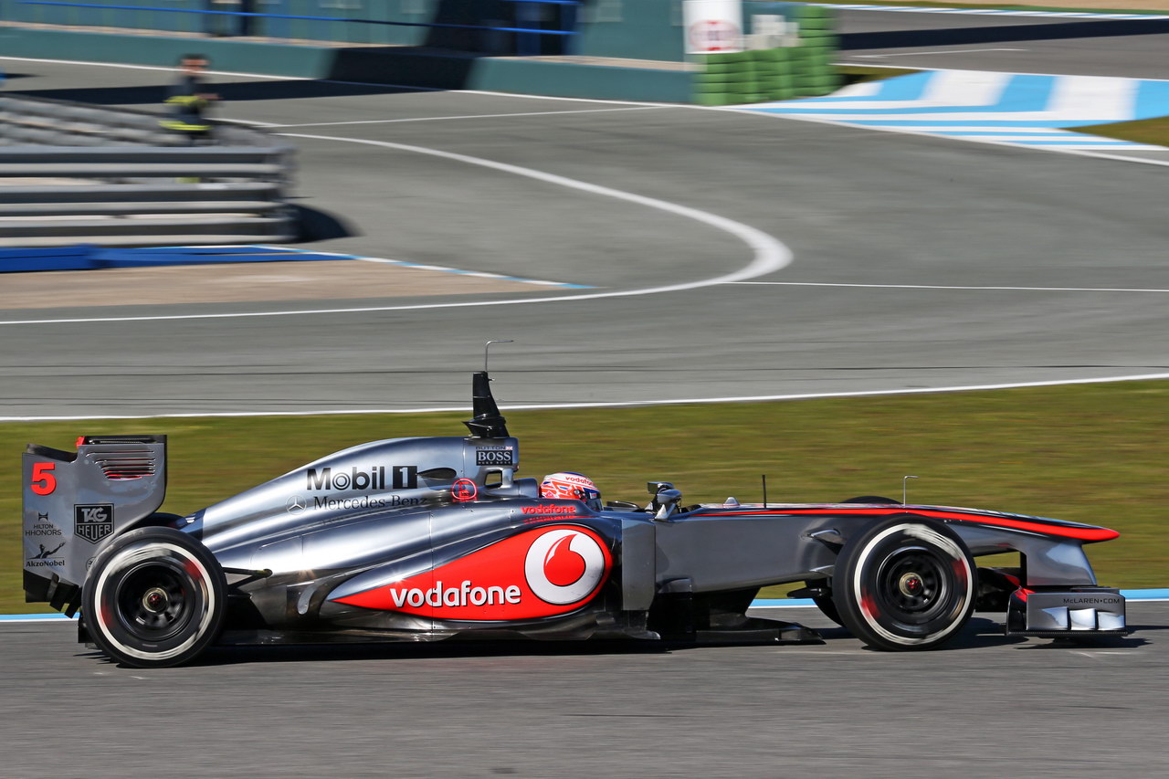 JEREZ TEST FEBBRAIO 2013, Jenson Button (GBR) McLaren MP4-28.
07.02.2013. 