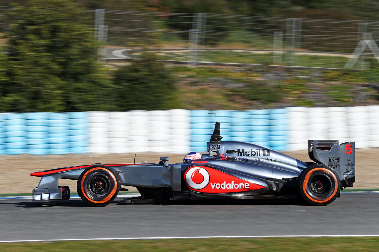JEREZ TEST FEBBRAIO 2013, Jenson Button (GBR) McLaren MP4-28.
07.02.2013. 