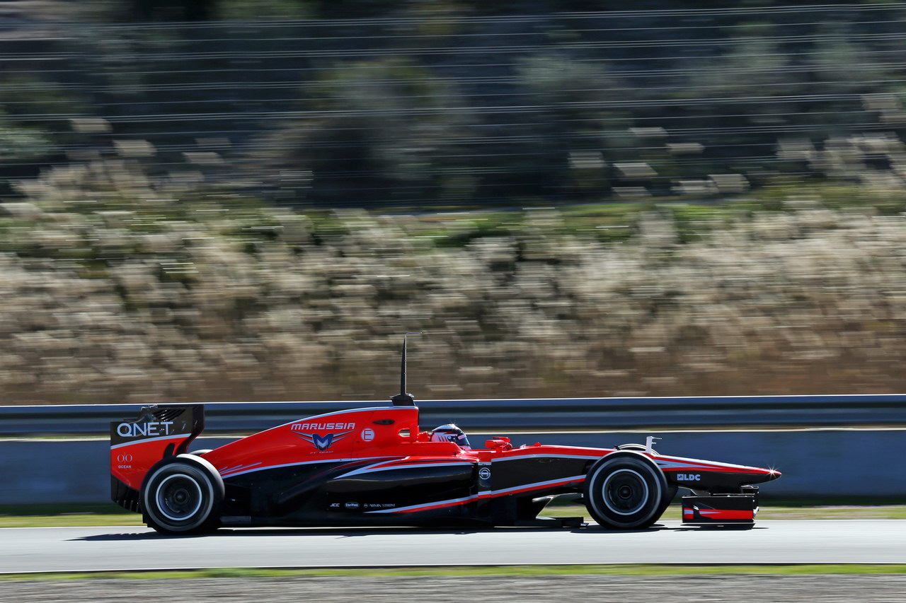 JEREZ TEST FEBBRAIO 2013, Max Chilton (GBR) Marussia F1 Team MR02.
07.02.2013. 