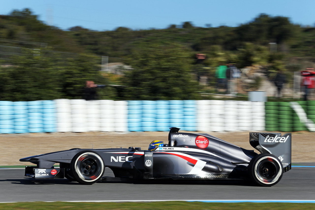 JEREZ TEST FEBBRAIO 2013, Esteban Gutierrez (MEX) Sauber C32.
07.02.2013. 
