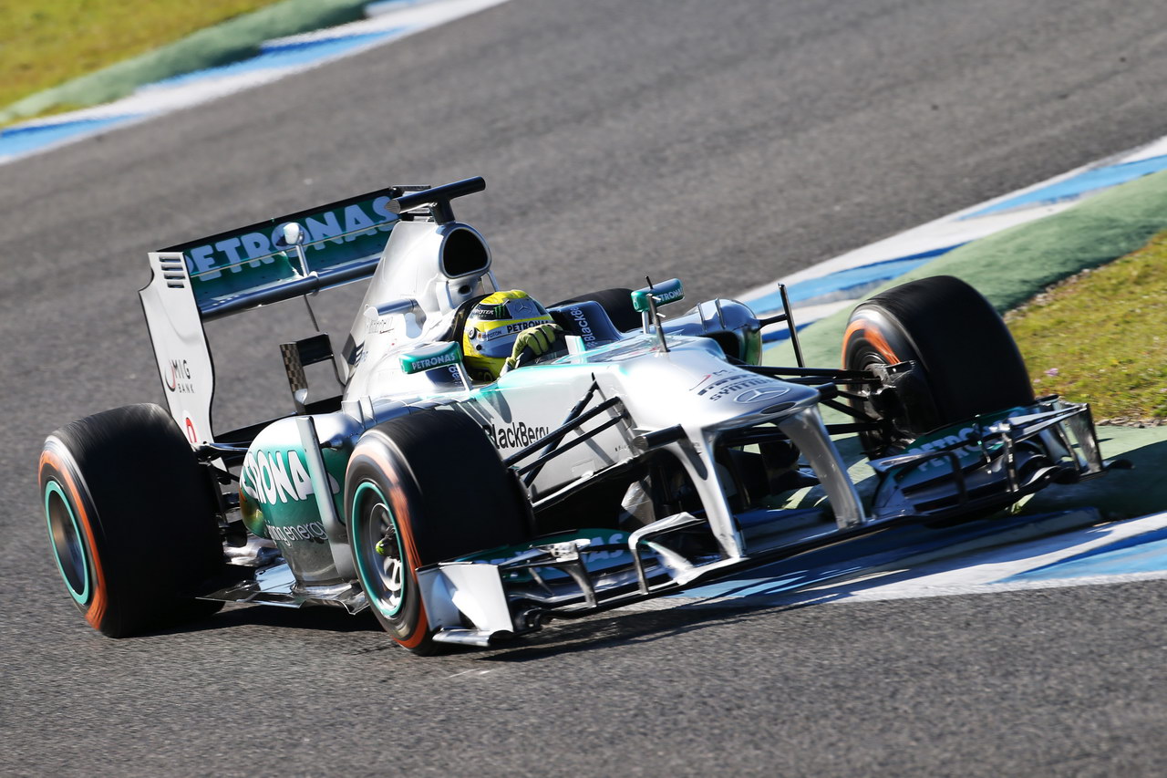 JEREZ TEST FEBBRAIO 2013, Nico Rosberg (GER) Mercedes AMG F1 W04.
07.02.2013. 