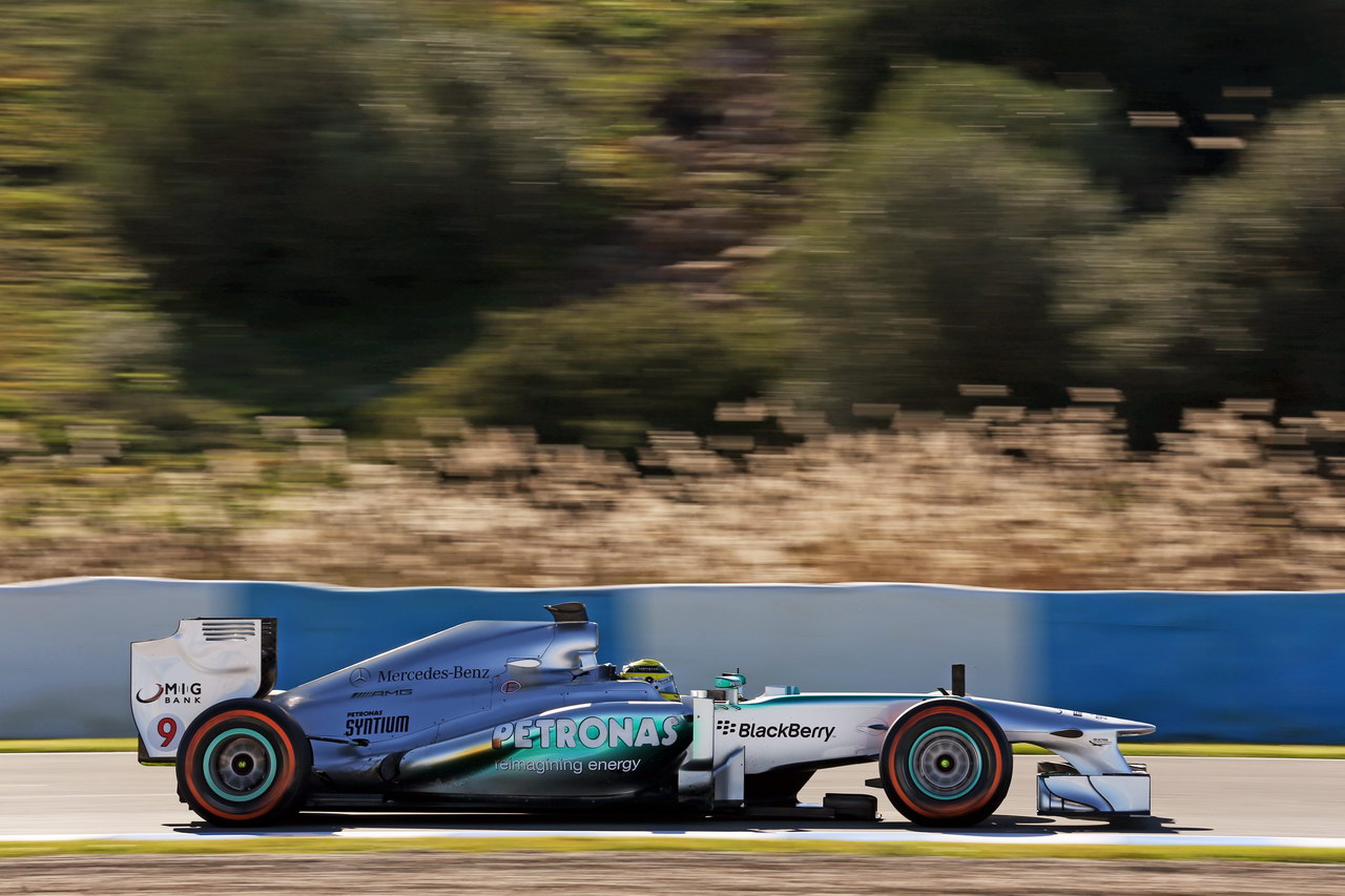 JEREZ TEST FEBBRAIO 2013, Nico Rosberg (GER) Mercedes AMG F1 W04.
07.02.2013. 