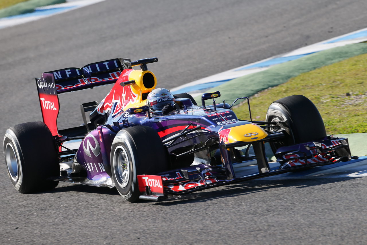 JEREZ TEST FEBBRAIO 2013, Sebastian Vettel (GER) Red Bull Racing RB9.
07.02.2013. 