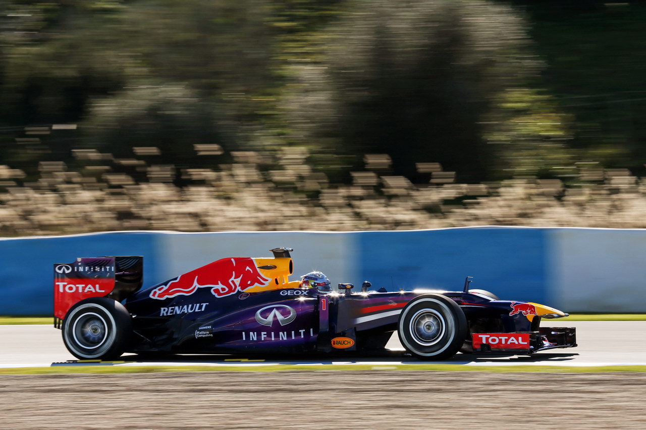 JEREZ TEST FEBBRAIO 2013, Sebastian Vettel (GER) Red Bull Racing RB9.
07.02.2013. 