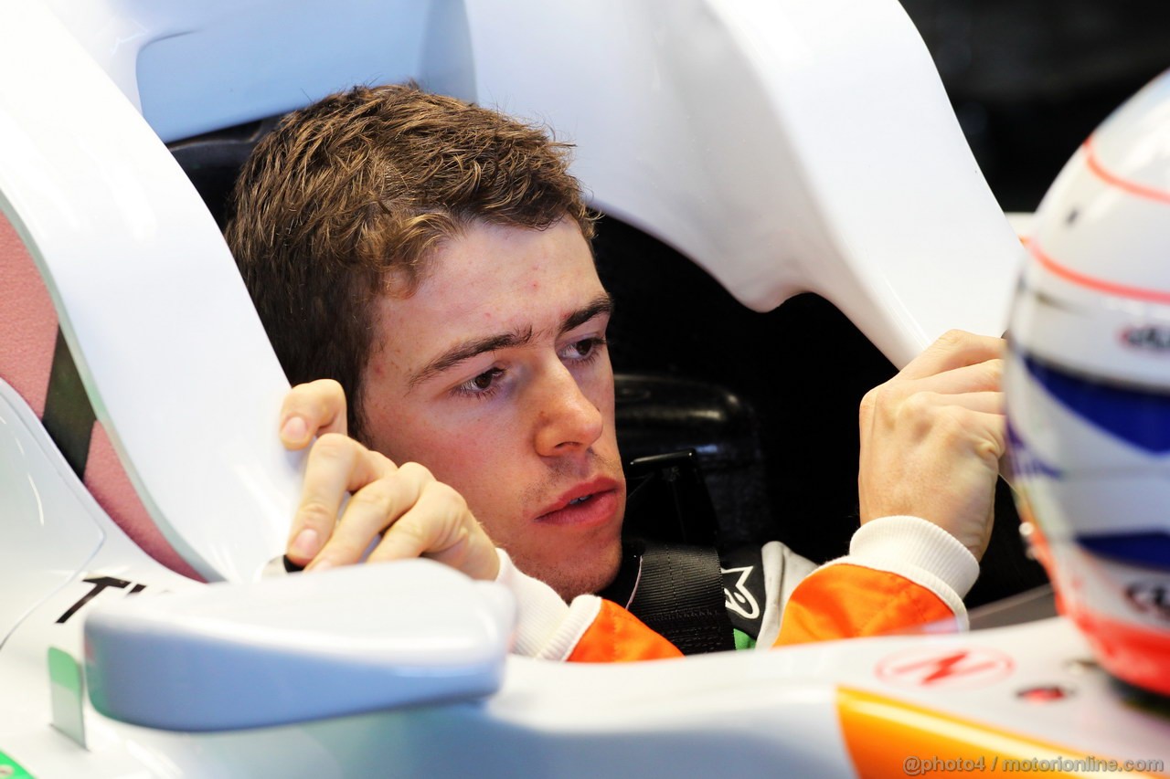 JEREZ TEST FEBBRAIO 2013, Paul di Resta (GBR) Sahara Force India VJM06.
