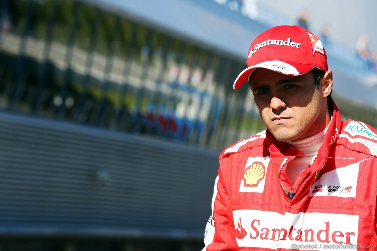 JEREZ TEST FEBBRAIO 2013, Felipe Massa (BRA) Ferrari.
