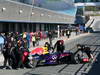 JEREZ TEST FEBBRAIO 2013, Mark Webber (AUS) Red Bull Racing pushed back in the pits.
