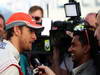 JEREZ TEST FEBBRAIO 2013, Jenson Button (GBR) McLaren with the media.
