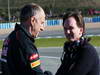 JEREZ TEST FEBBRAIO 2013, (L to R): Franz Tost (AUT) Scuderia Toro Rosso Team Principal with Christian Horner (GBR) Red Bull Racing Team Principal.
