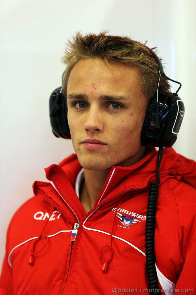 JEREZ TEST FEBBRAIO 2013, Max Chilton (GBR) Marussia F1 Team.
06.02.2013. 