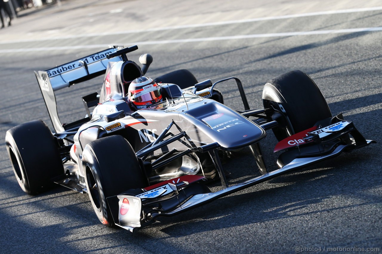 JEREZ TEST FEBBRAIO 2013, Nico Hulkenberg (GER) Sauber C32.
06.02.2013. 