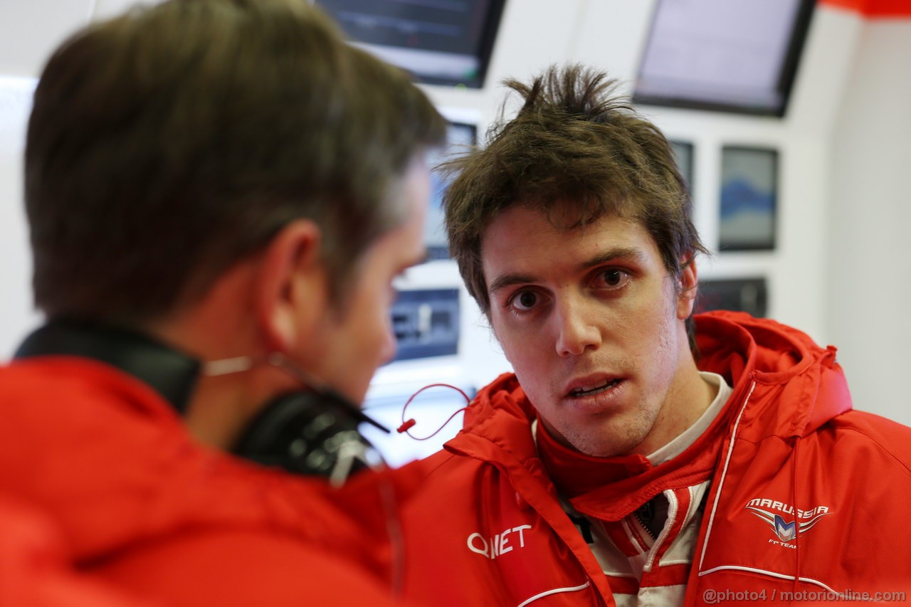 JEREZ TEST FEBBRAIO 2013, Luiz Razia (BRA) Marussia F1 Team.
06.02.2013. 