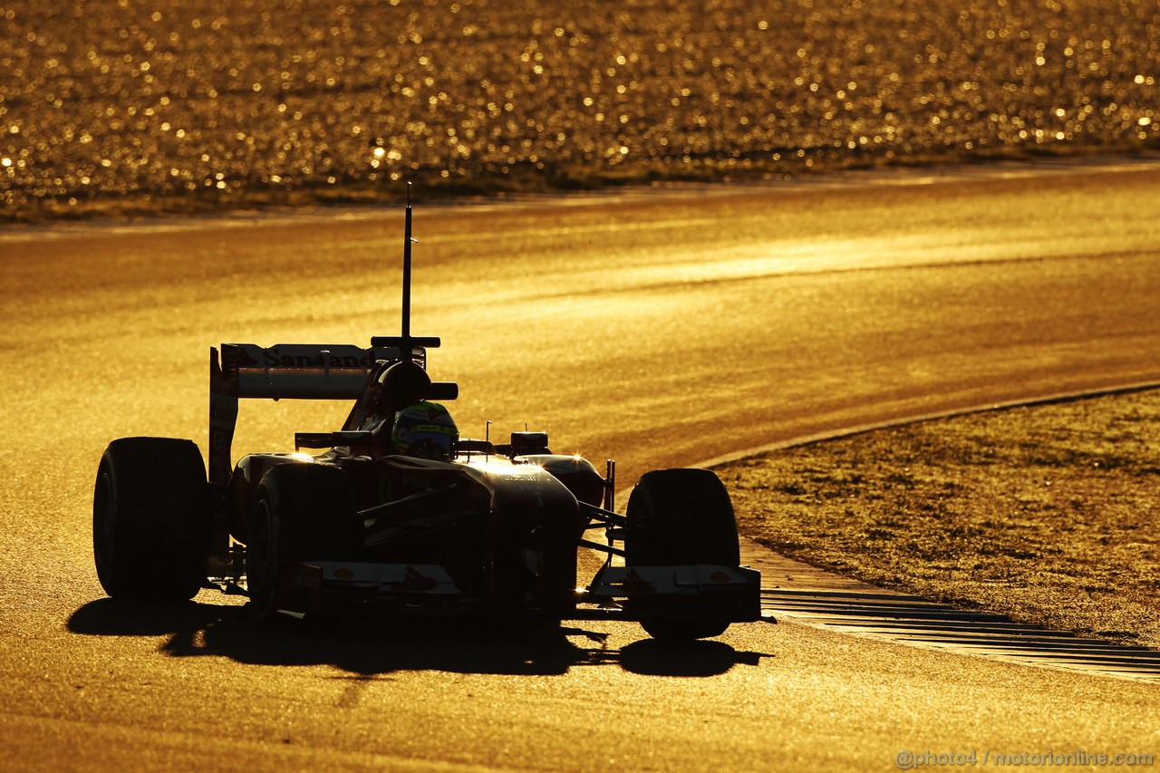 JEREZ TEST FEBBRAIO 2013, Felipe Massa (BRA) Ferrari F138.
06.02.2013. 