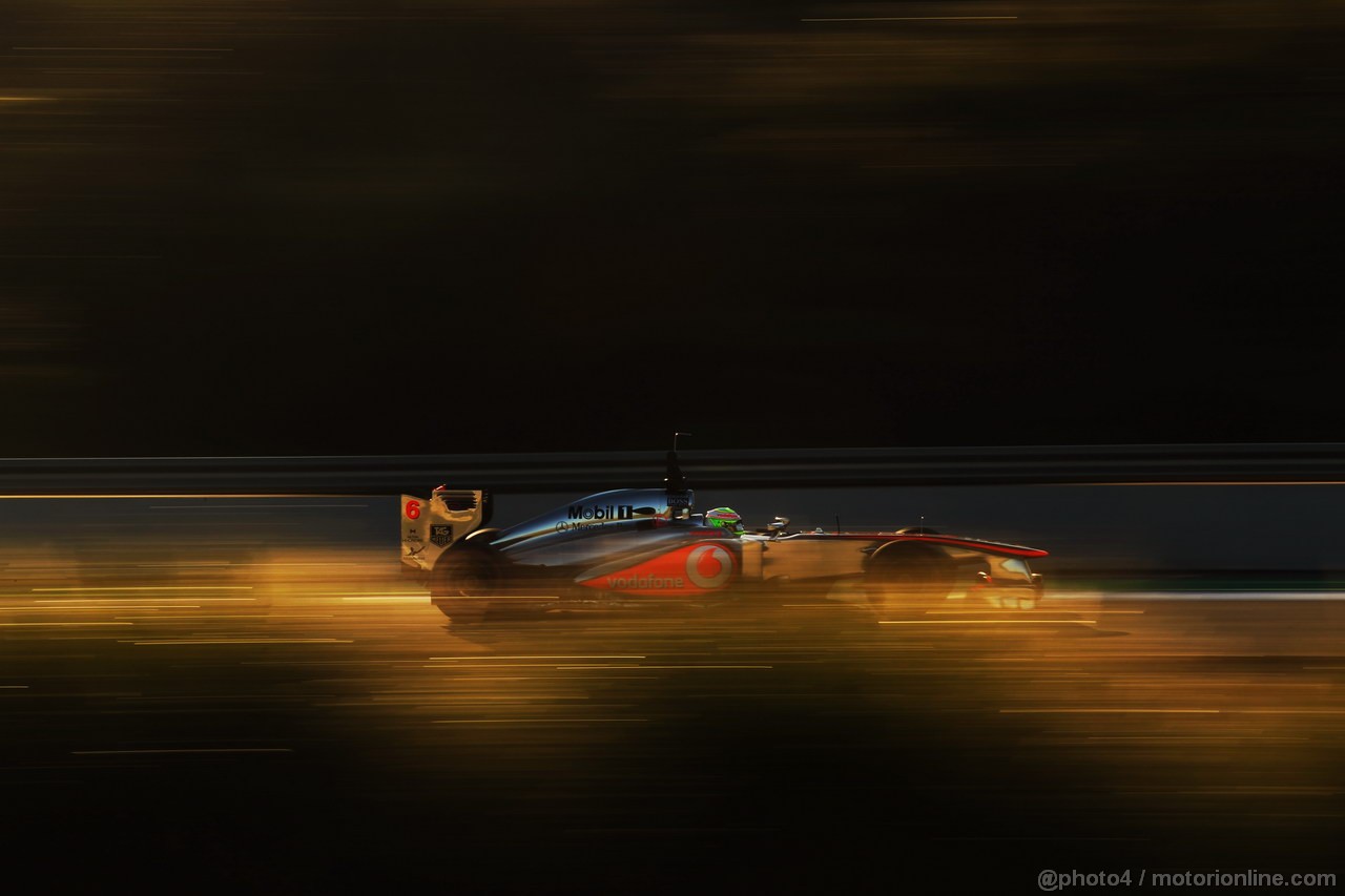 JEREZ TEST FEBBRAIO 2013, Sergio Perez (MEX) McLaren MP4-28.
06.02.2013. 